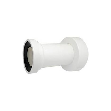 RALLONGE POUR ÉVACUATION MURALE AVEC BOUTON Mesure : diamètre 100
