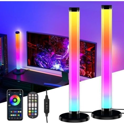 (16 Million Colors) RGB LED Strips - Smart - 42cm - 16 Million Colors - App Control - Remote Control (1/5)