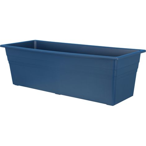 Pot de fleurs Ronda Jardinière 40cm - 7,6L - Bleu - Fabrication Française - Livraison gratuite (1/4)
