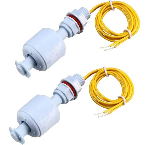2pcs PP Float Switch for M10 Water Pump Tank Liquid Water Level Sensor, with cable (1/5)