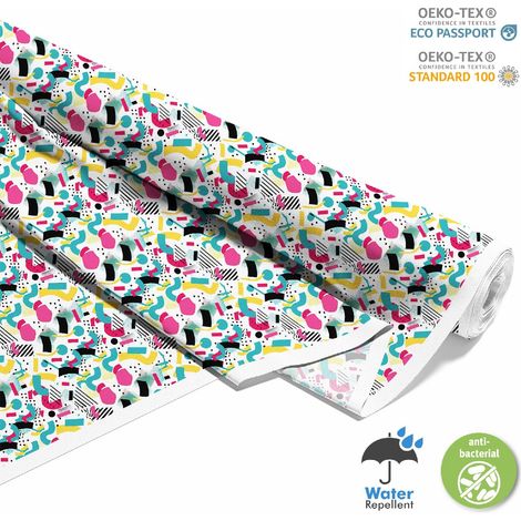 OUTDOOR DEKOSTOFFE OXFORD - Motiv Geometrisch I DX3273 (1/5)