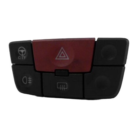 [PRODUIT D'OCCASION] Bouton De Warning FIAT Panda 2003- ♻️ Ref Oe. 735357118 - Garantie à vie (1/2)