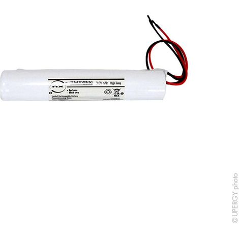 NX - Batterie eclairage secours 3xD ST4 + Fils 300mm 3.6V 4Ah