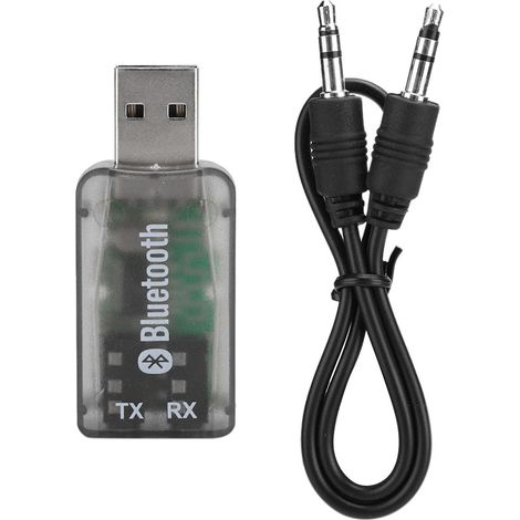 Émetteur Récepteur Audio Bluetooth 2 En 1 Pour Tv Pc Amplificateur Interface Tx Rx (1/5)