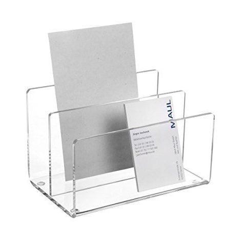 Maul Organizador de escritorio Acrílico Transparente 15,3x9,9x10 cm (1/2)