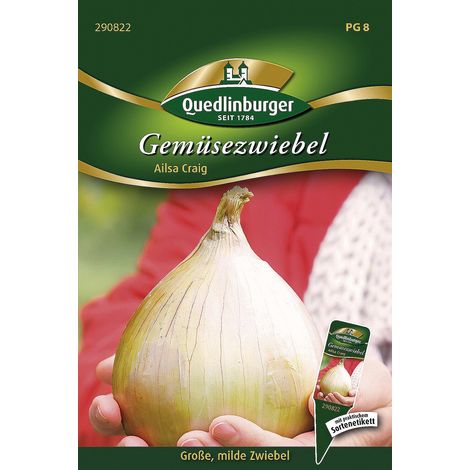Quedlinburger Gemüsezwiebel Ailsa Craig - Gemüsesamen