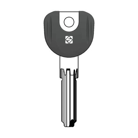 CHIAVE PUNZONATA TITAN TN58P SILCA - OTTONE NICHELATO- 5 pezzi