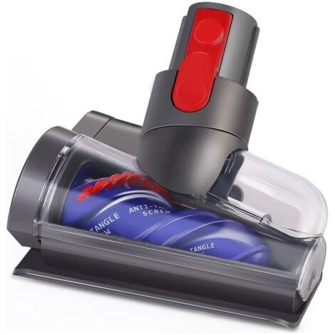Aspirateurs pour têtes de brosse Dyson Mini Turbo, compatibles avec V15/V11/V10/V8/V7 Aspiration puissante, nettoyage en profondeur Nettoyage en une seule touche des poils d\'animaux/canapé/matelas