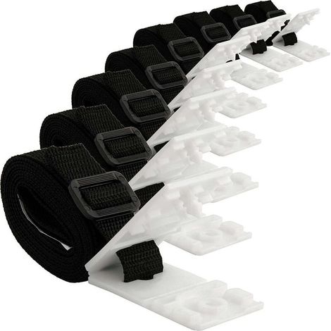 Lot de 8 bandes et clips pour rouleaux de film solaire, accessoires pour piscines hors sol (1/5)