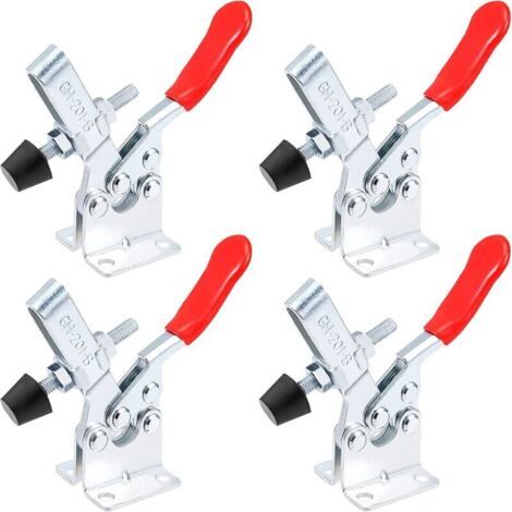 4pcs Pince à Genouillère, dispositif de serrage à genouillère, outil à main, capacité de maintien environ 90 kg, antidérapant, desserrage rapide, robuste (1/5)
