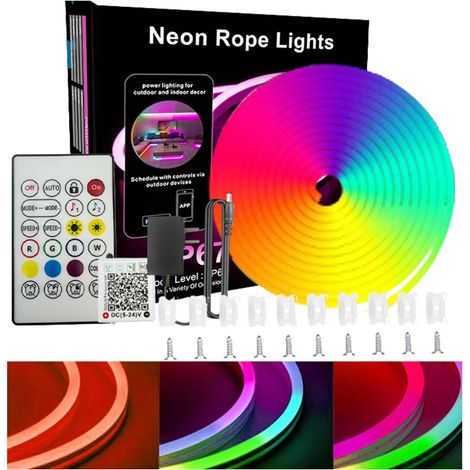 Bandeaux LED RGB - Ruban Personnalisable - Bande Découpable à Détection (1/5)