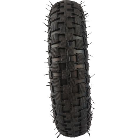 Roue extérieure en caoutchouc à bonne élasticité pour chariot à outils gonflable 4.10/3.50-5 12 po / 4.10/3.50-4 10 po (1/2)