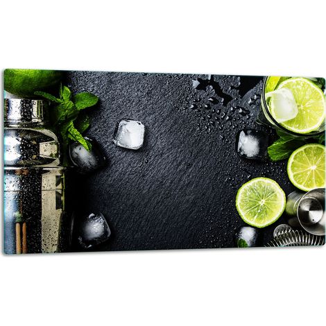 Glasschneidebrett 52x30 Limette (1/5)