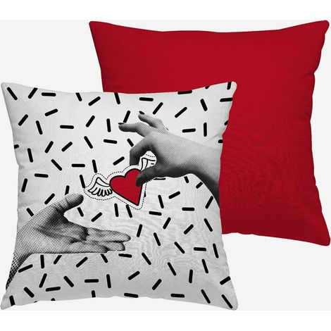 Dekokissen mit Print 50x50 cm Amore Volante (1/2)