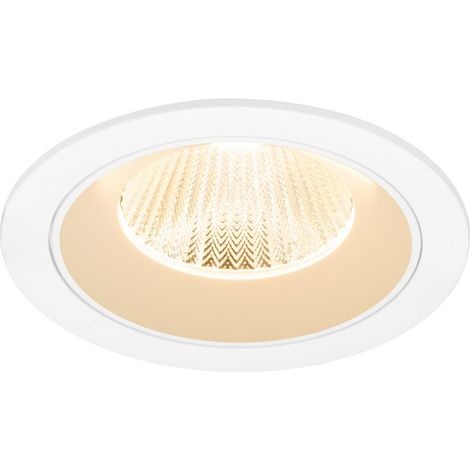 Encastré downlight NUMINOS® L intérieur2700 K 40° IP20 rond blanc - SLV - 1009769