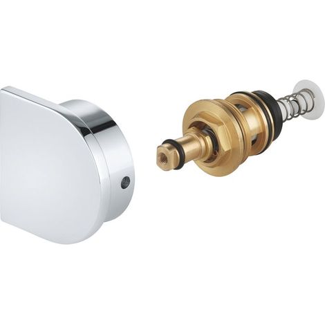 Umstellung 48451 für EHM Wanne Wand- und Bodenmontage chrom (1/2)