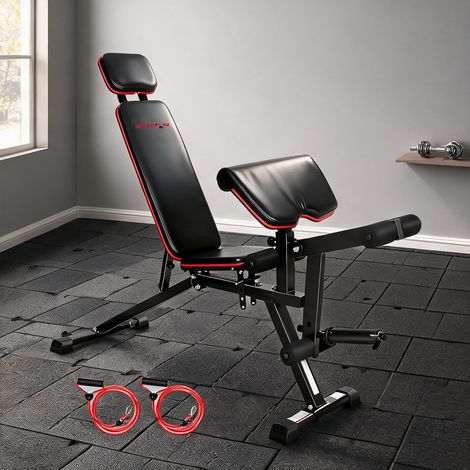 Vélo d'appartement schwarz en stahl Kunststoff 188 x 53 x 135 cm (1/5)