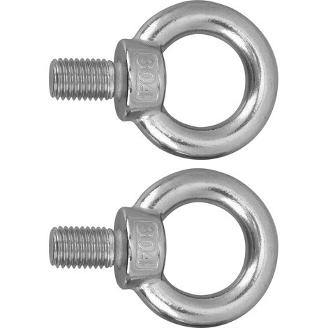 Anneau de Levage en Acier Inoxydable M16 pour Applications Marines - 2 Pièces (1/5)
