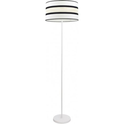 1xe27 weiß/beige 149x40x40x40 cm karla bodenstativ