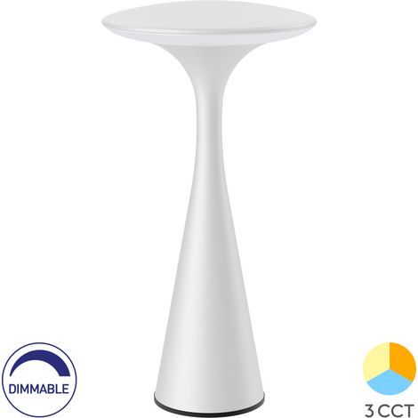 Lampe de table 3W 300lm 3en1 IP44 Blanc dimmable (1/5)