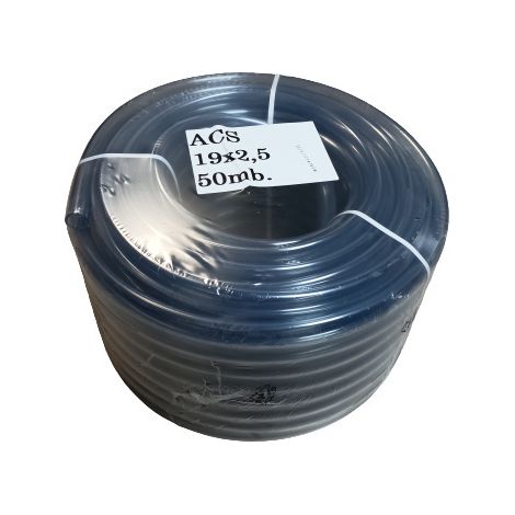 Tuyau de transmission en résine ACS. 19,0 x 2,5 mm, 50 m - C 20-051 (1/2)