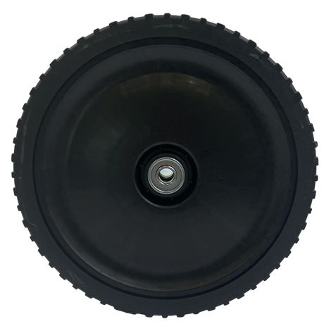 Roue arrière de tondeuse à gazon 255mm – Largeur 50mm – Roulement à billes – Compatible Scheppach et Woodster