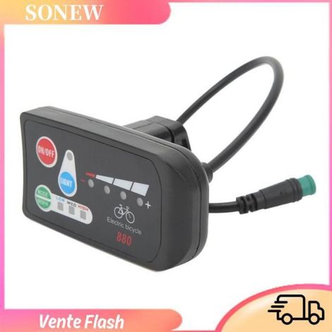 Sonew compteur d'affichage de vélo électrique (36V) Affichage De Vélo électrique ABS LED Affichage Mètre sport batterie (1/5)