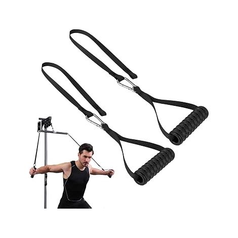 Grip Musculation, Maison, Poignées pour Entraînement, Accessoires Corde de Tension les Exercices de Triceps et Biceps (1/5)