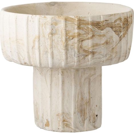 Sissel Vase Ø20,5cm braun, beige.