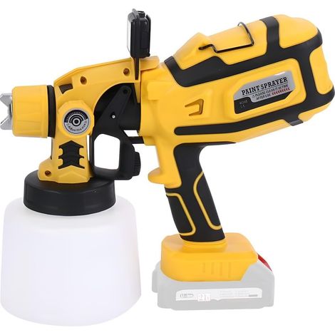 Pistolet pulvérisateur électrique 3 buses Taille 1400 ml Capacité 650 W HVLP Pulvérisateur de peinture domestique Contrôle des flux Pulvérisation facile (1/5)
