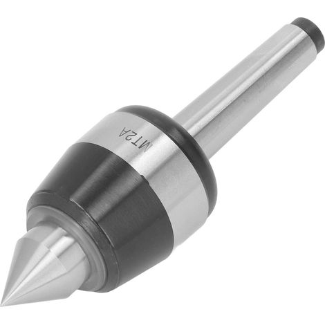 Pointe Tournante MT2A Précision Étanche Roulements Quadruples Cône Morse 2 pour Tour CNC, Acier 40cr, 6000 RPM, 0.005, 60°, 1 pc (1/5)