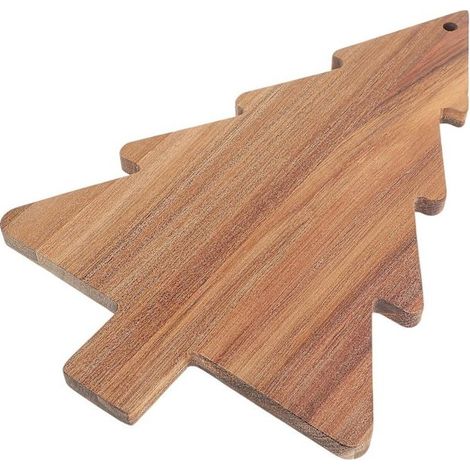 Planche à découper sapin de Noël, plateau de service fromages, légumes et fruits
