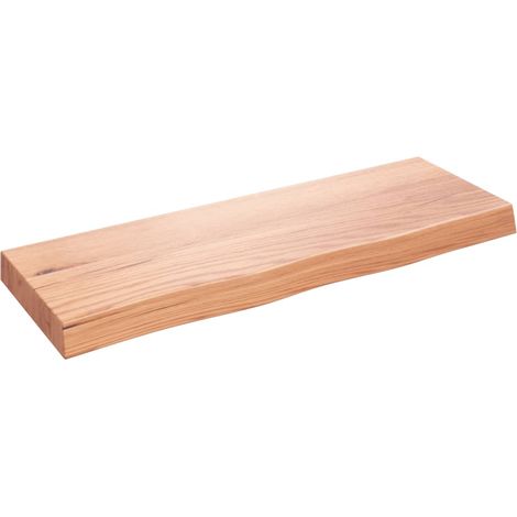 Maison Exclusive - Waschtischplatte Hellbraun 80x30x(2-6) cm Mass