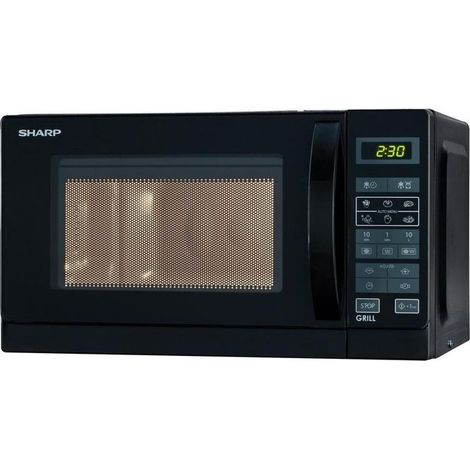 Sharp R-642BKW Noir Micro-onde combiné Comptoir 20 L 800 W (1/2)
