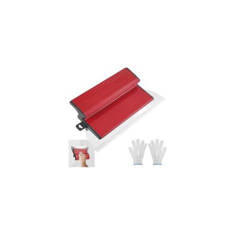 Couteau à enduire 25 cm – Lame en acier inoxydable  – Pour mastic et plâtre – Flexibilité et durabilité-