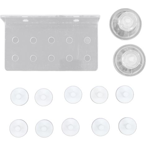 Support à boutures de corail en acrylique transparent, compact et facile à installer pour aquarium. (1/5)