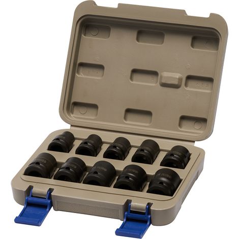 Set di 10 bussole a percussione 1/2" 10-24mm 167-10-4 irimo