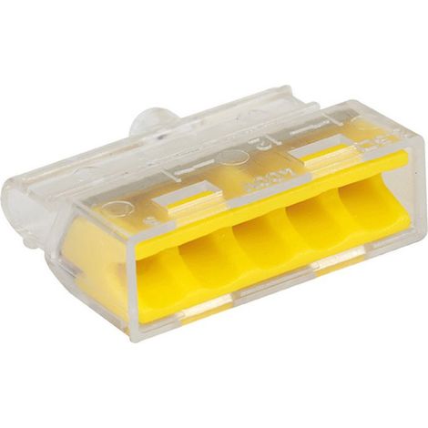 100 bornes isolées 5 conducteurs 1-2,5mm (CON5)