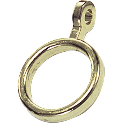Anelli Doppi per Tende Oro Ø Interno 20 mm.