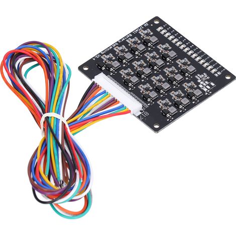 Égaliseur actif de batterie lithium-ion 1,2 A, égaliseur BMS inductif avec transfert d'énergie 2,0 V-4,5 V, série de 16 cellules. (1/5)