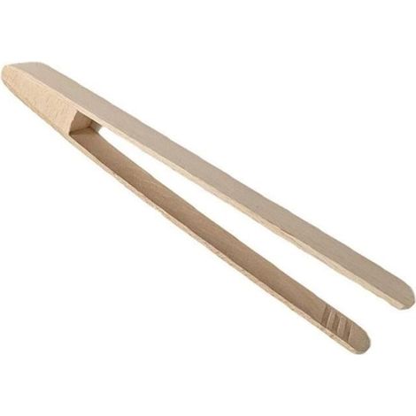 Pince à toasts - H. Beligné & Fils - Modèle 2 - Hêtre - 25 cm - Marron