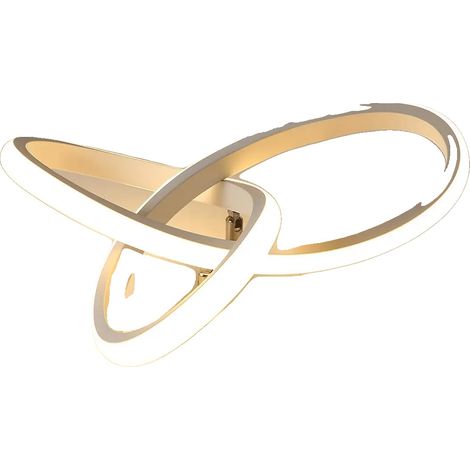 Plafonnier, Dimmable, Style Moderne, BLANC (1/2)