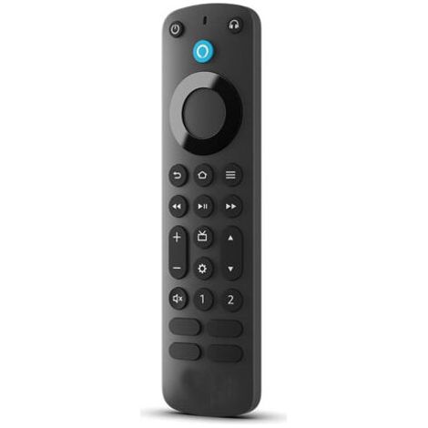BUNTHAUS Télécommande vocale Alexa Pro avec fonctionnalité de localisation de la télécommande, boutons de contrôle de la TV et rétroéclairage des boutons Appareil TV compatible requis (1/5)