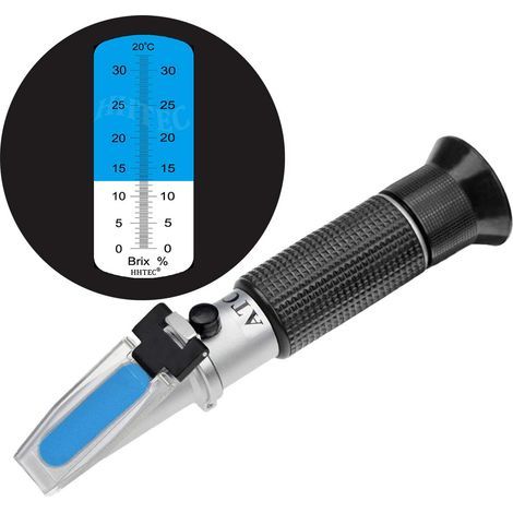 Refractometer 0-32% Brix, ATC, Precise Reading, Juice, Wine, Beer (1/5)