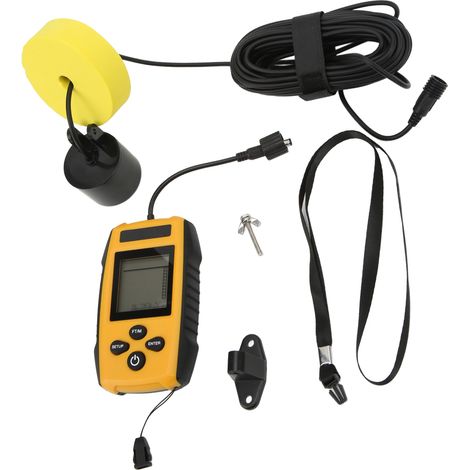 Kabelgebundenes Sonar-Echolot mit hoher Genauigkeit und hochauflösendem LCD-Display für Bootsangeln (1/5)