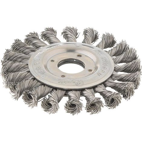 Fortis Rundbürste Stahldraht 125 x 0,5 mm gezopft (1/3)