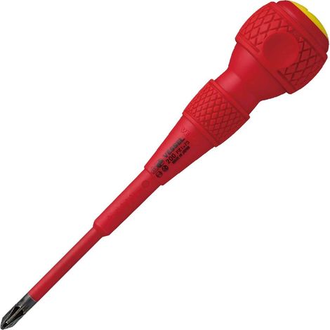 Tournevis BALL GRIP VDE (isolés) PZ1x75 (1/5)
