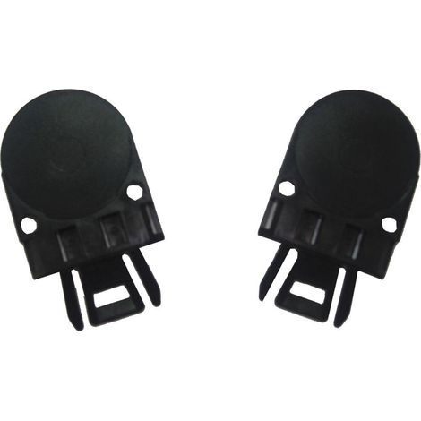 Soporte sujeción porta-visera adaptable para casco de obra con rejilla protectora (1/4)