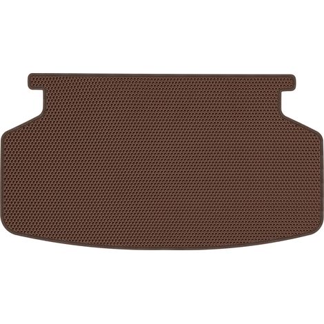 BYD Dolphin Surf Schrägheck ab 2023 EVA-Kofferraummatte HONEYCOMB - BRAUN (1/5)