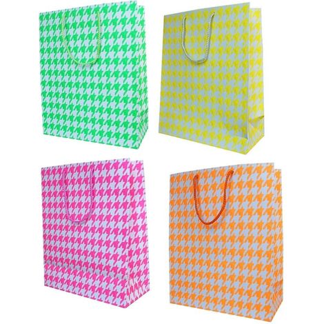Borsa decorativa al neon grande e fresca